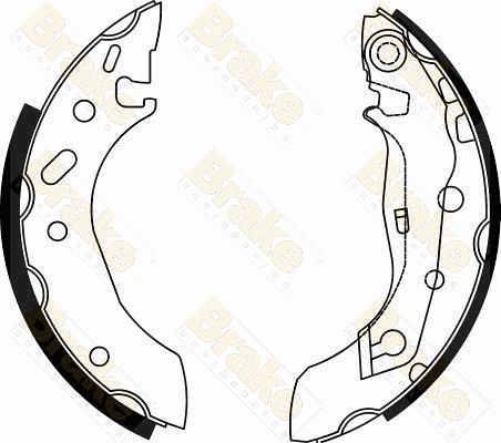 Brake Shoe Set (SH2495)