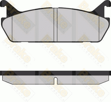 Brake Pad Set, disc brake (PA764)