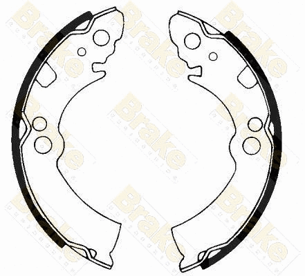 Brake Shoe Set (SH1156)