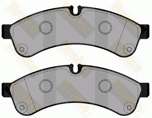 Brake Pad Set, disc brake (PA1788)