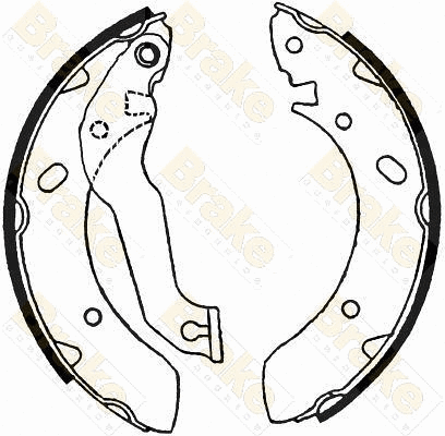 Brake Shoe Set (SH2318)