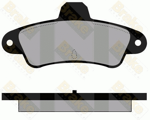 Brake Pad Set, disc brake (PA987)