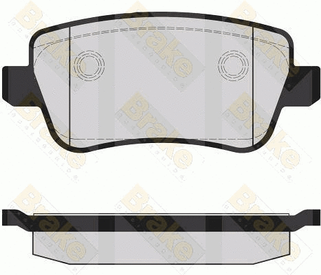 Brake Pad Set, disc brake (PA1691)