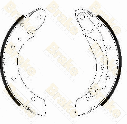Brake Shoe Set (SH2526)