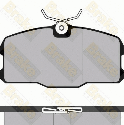 Brake Pad Set, disc brake (PA417)