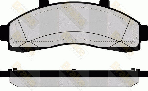 Brake Pad Set, disc brake (PA1150)