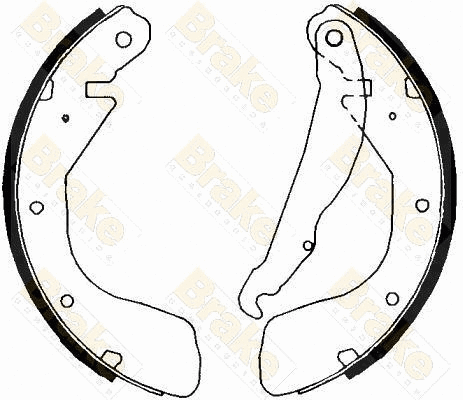 Brake Shoe Set (SH2369)