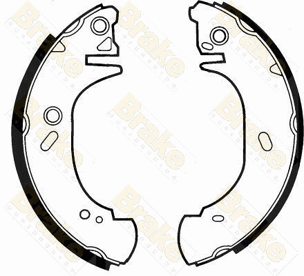 Brake Shoe Set (SH2493)
