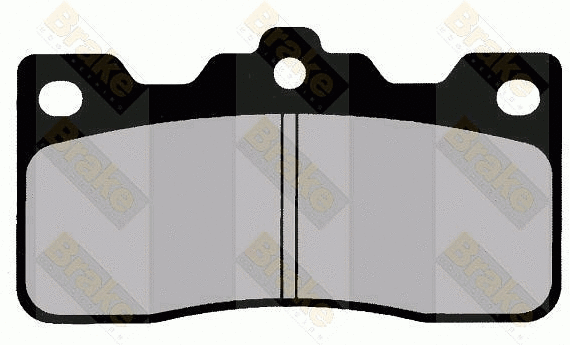 Brake Pad Set, disc brake (PA832)