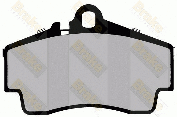Brake Pad Set, disc brake (PA1258)