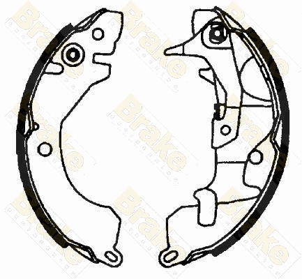 Brake Shoe Set (SH1225)