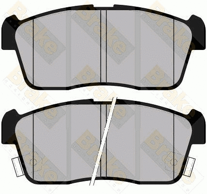 Brake Pad Set, disc brake (PA1400)