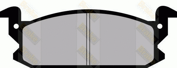 Brake Pad Set, disc brake (PA365)