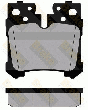 Brake Pad Set, disc brake (PA1853)