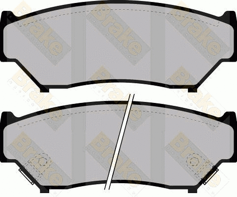 Brake Pad Set, disc brake (PA1080)