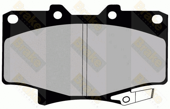 Brake Pad Set, disc brake (PA1411)