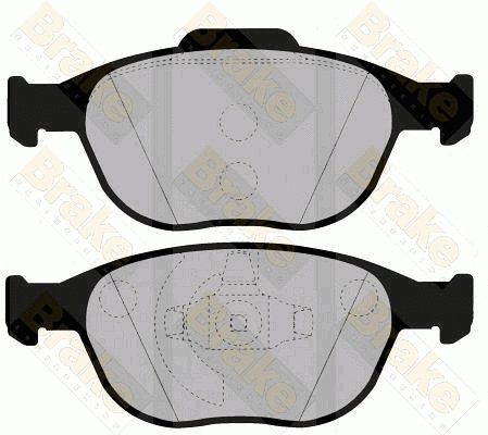 Brake Pad Set, disc brake (PA1426)