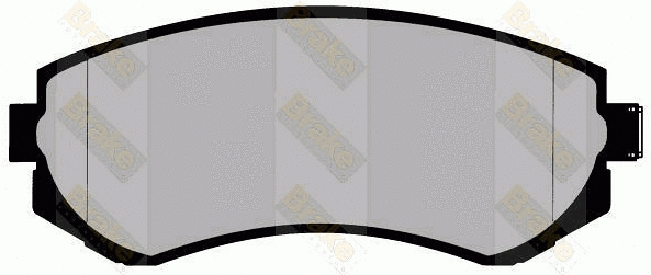 Brake Pad Set, disc brake (PA1164)