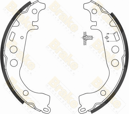Brake Shoe Set (SH2574)