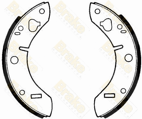 Brake Shoe Set (SH1055)