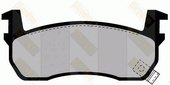 Brake Pad Set, disc brake (PA806)