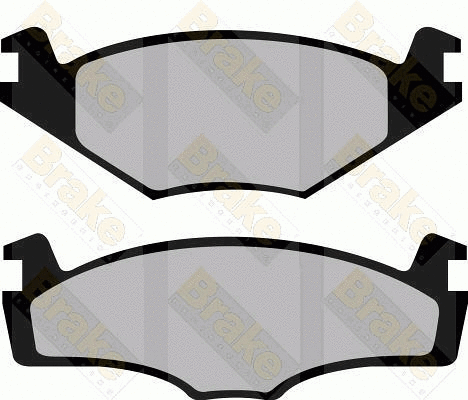 Brake Pad Set, disc brake (PA376)
