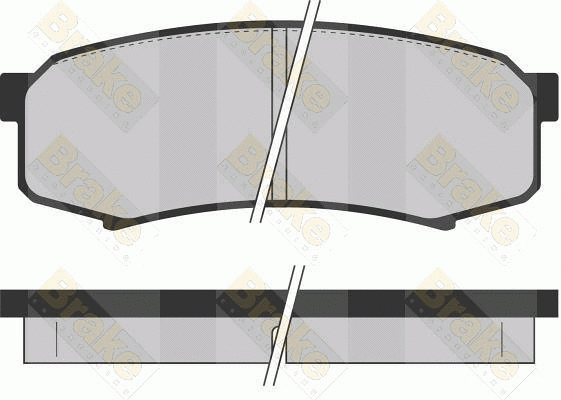 Brake Pad Set, disc brake (PA1081)