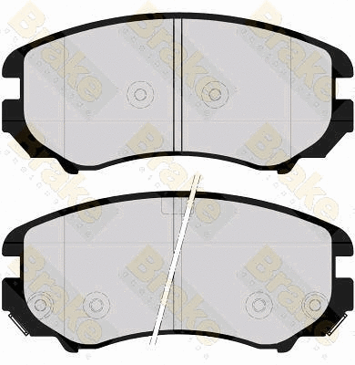 Brake Pad Set, disc brake (PA1654)