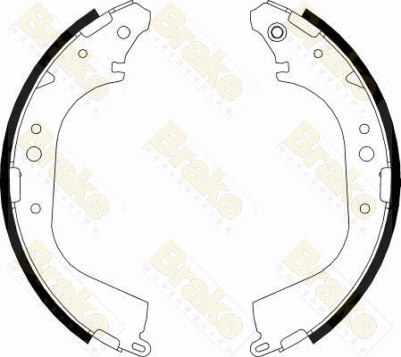 Brake Shoe Set (SH2522)
