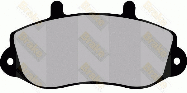 Brake Pad Set, disc brake (PA1173)