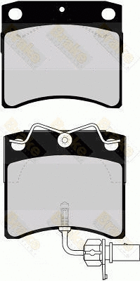 Brake Pad Set, disc brake (PA1567)