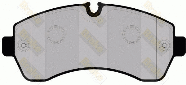 Brake Pad Set, disc brake (PA1703)