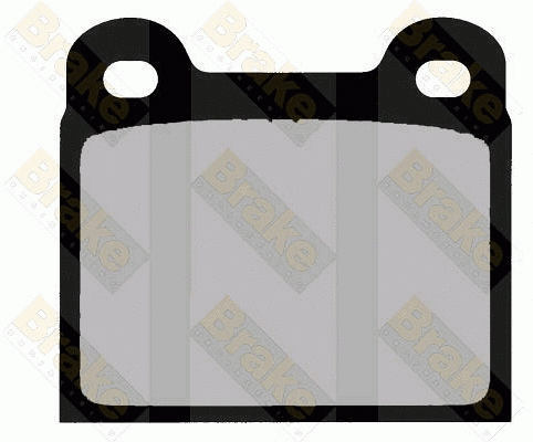 Brake Pad Set, disc brake (PA204)