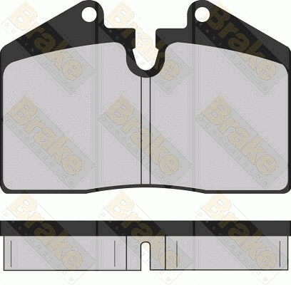 Brake Pad Set, disc brake (PA914)