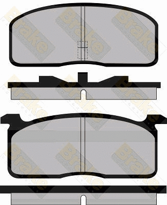 Brake Pad Set, disc brake (PA309)
