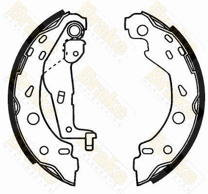 Brake Shoe Set (SH2564)