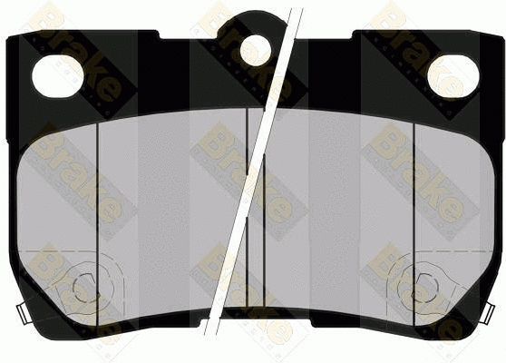 Brake Pad Set, disc brake (PA1716)