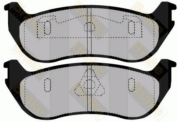 Brake Pad Set, disc brake (PA1467)