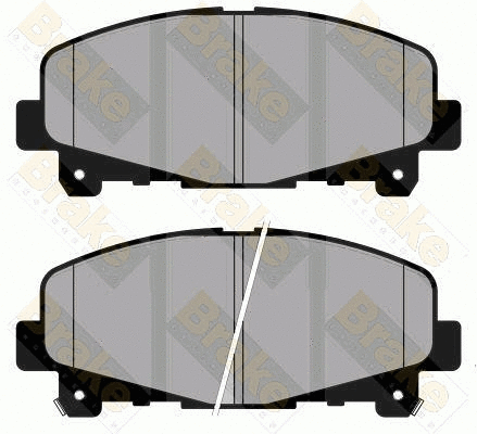 Brake Pad Set, disc brake (PA1826)