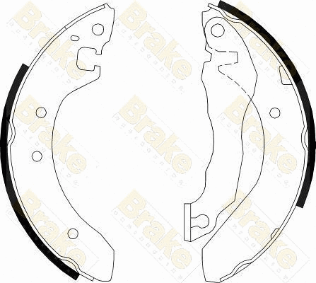 Brake Shoe Set (SH2176)