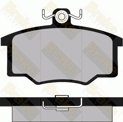 Brake Pad Set, disc brake (PA296)