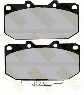 Brake Pad Set, disc brake (PA1230)