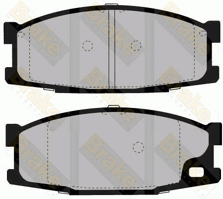 Brake Pad Set, disc brake (PA1373)