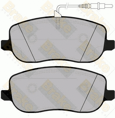 Brake Pad Set, disc brake (PA1424)