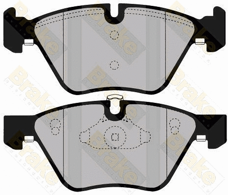 Brake Pad Set, disc brake (PA1561)