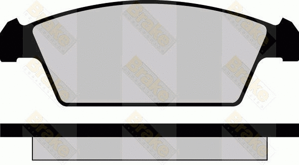 Brake Pad Set, disc brake (PA1141)
