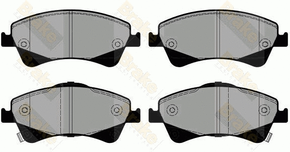 Brake Pad Set, disc brake (PA1800)