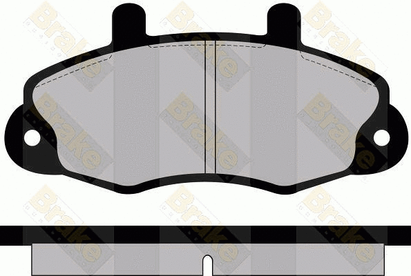 Brake Pad Set, disc brake (PA705)