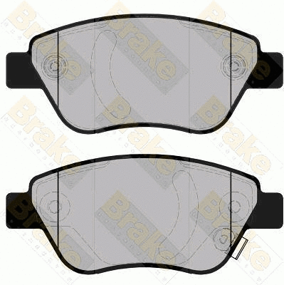 Brake Pad Set, disc brake (PA1693)
