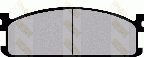 Brake Pad Set, disc brake (PA424)